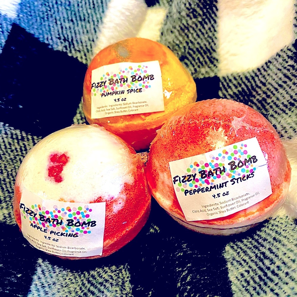 Organic XL Bath Bombs! 6 for $18